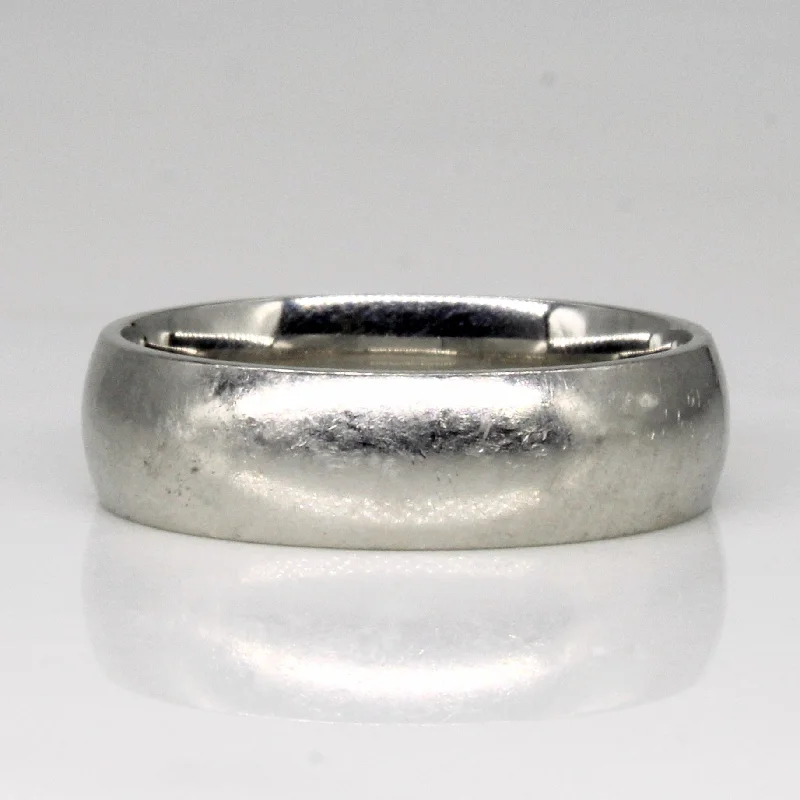 High-Quality Jewelry At A Fraction Of The Cost Platinum Wide Band | SZ 9.5 |