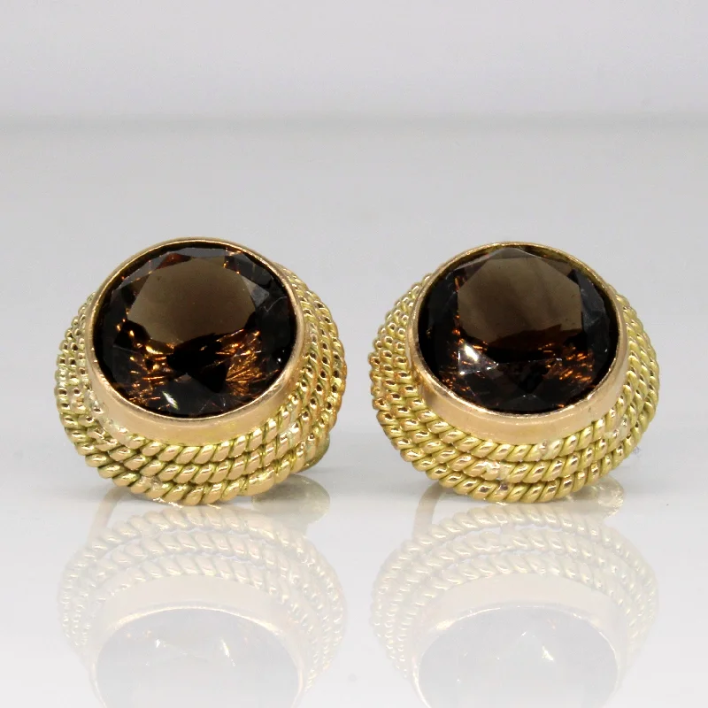 Exclusive Jewelry Discounts – Shop Now For Savings Smokey Quartz Cocktail Clip On Earrings | 7.50ctw |